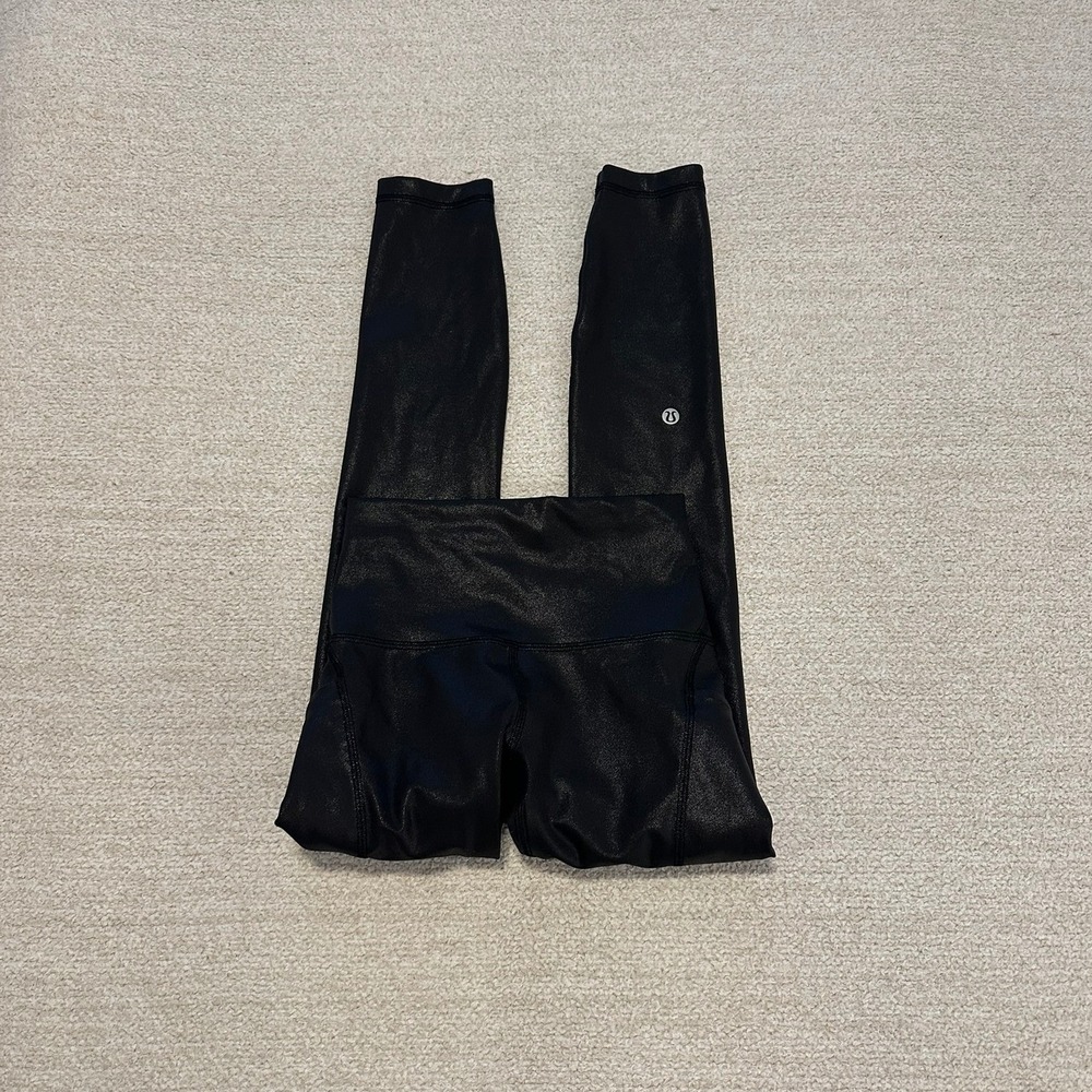 lululemon Wunder Train HR Tight w/ Pockets 25" size 2 in Black